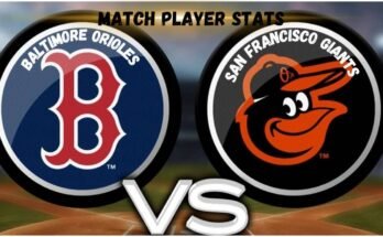 Baltimore Orioles vs San Francisco Giants Match Player Stats