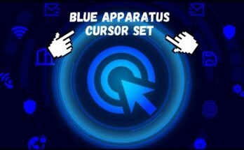 Blue Apparatus Cursor Set