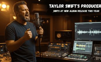 taylor swift's producer hints at new album release this year