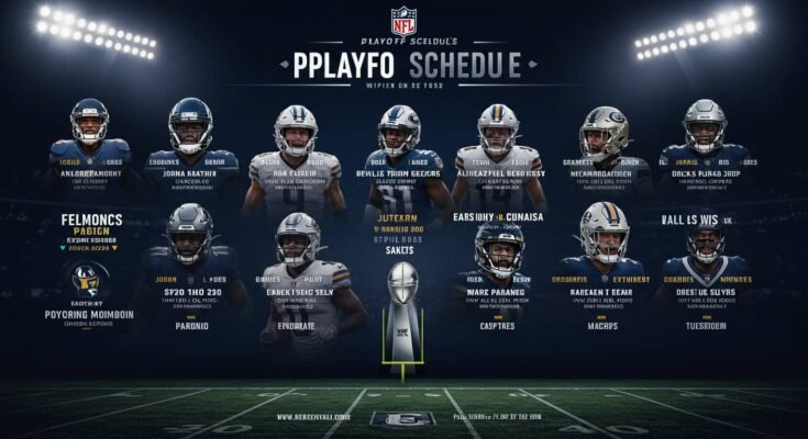 nfl playoff schedule