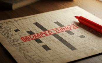 bumped things nyt crossword